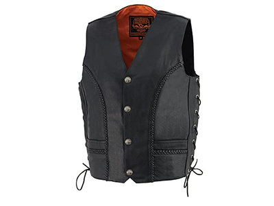 Leather ML1359 Men's Black Premium