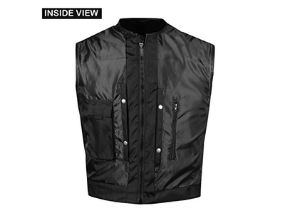 Men's Armor Biker Motorcycle Vest 